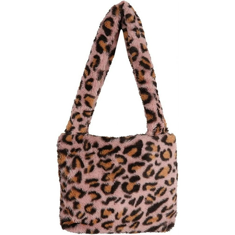 Fuzzy tote bag sale