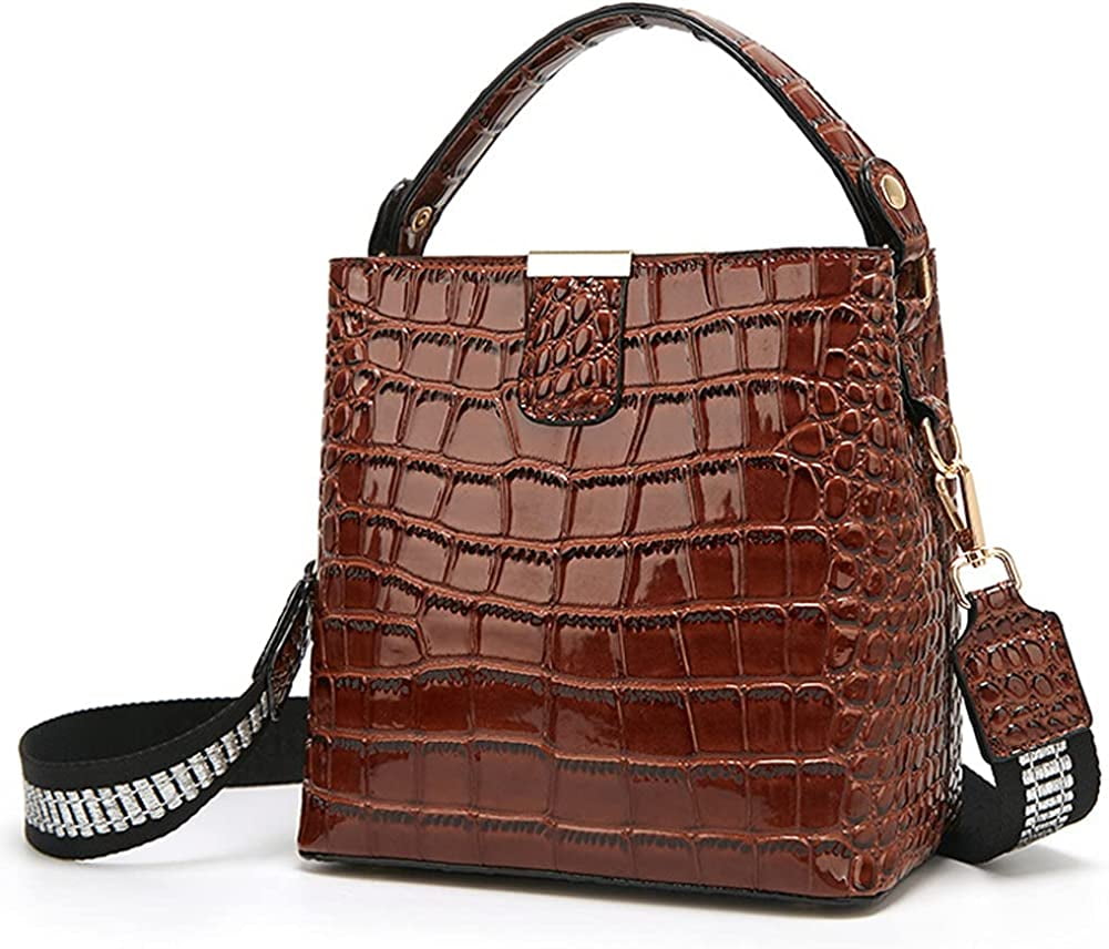 Pikadingnis Women's Crocodile Pattern Handbag