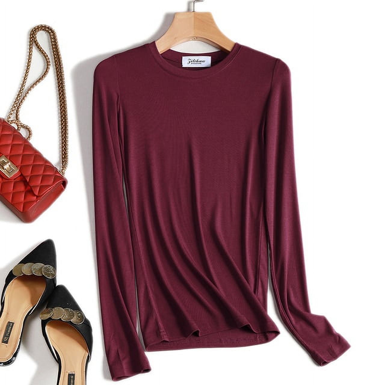 PIKADINGNIS High Quality Plain T Shirt Women Cotton Knitted Slim