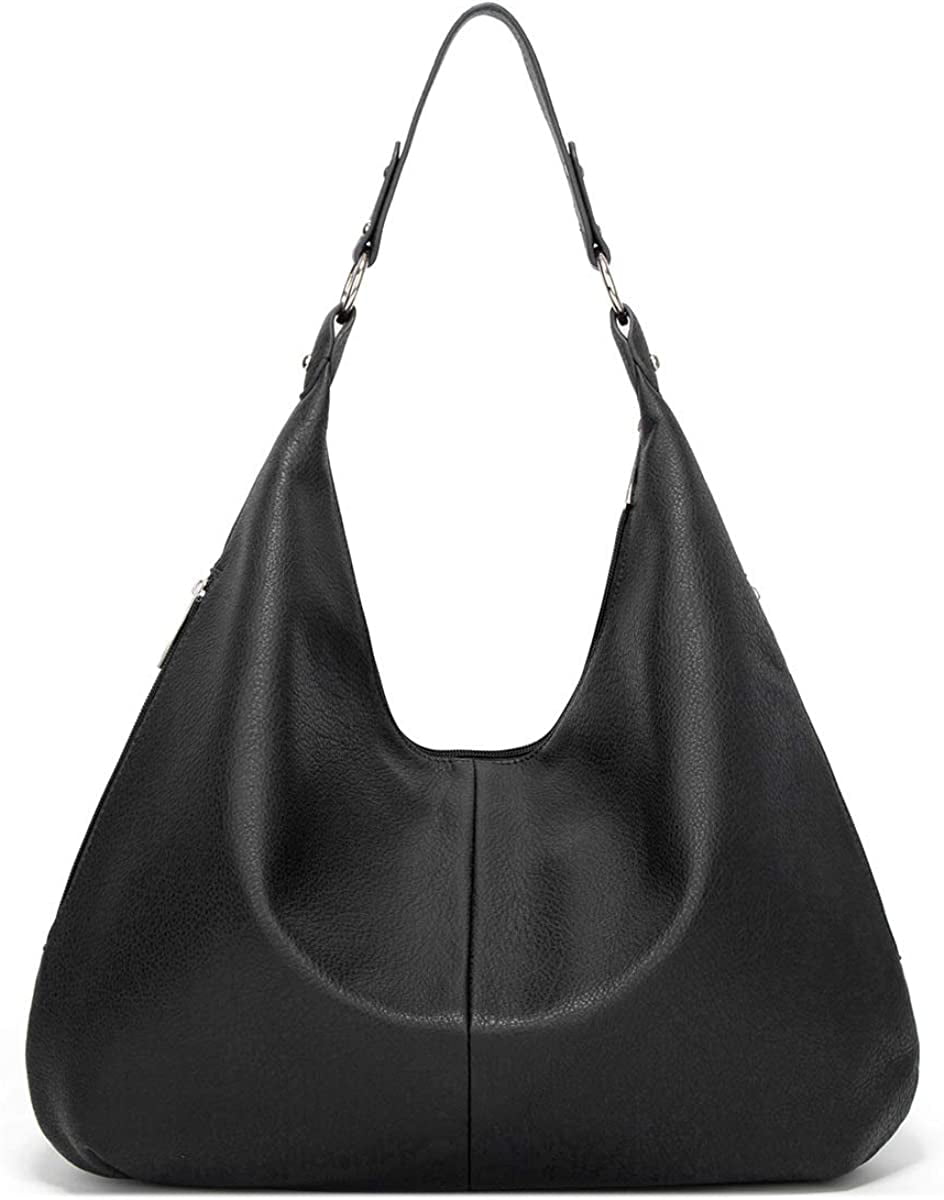 PIKADINGNIS Hobo Bag for Women Fashionable Faux Leather Tote Bag