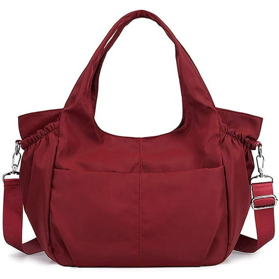 PIKADINGNIS Hobo Crossbody Bag for Women Nylon Waterproof Shoulder Bag Casual Purse Handbag