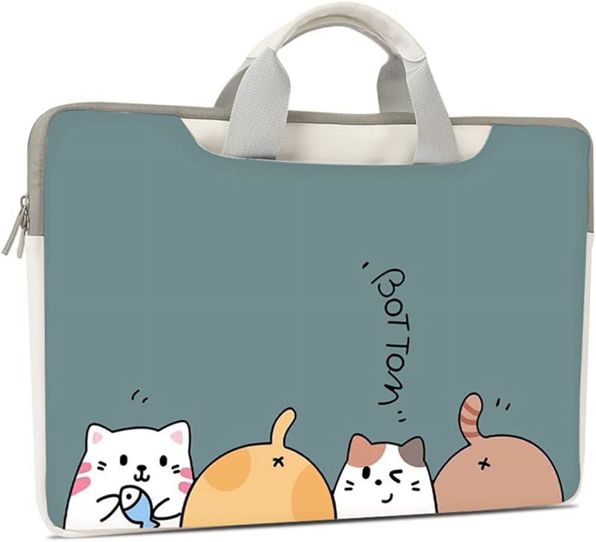 PIKADINGNIS Kawaii Laptop Case Cute Laptop Sleeve Kawaii Laptop Bag