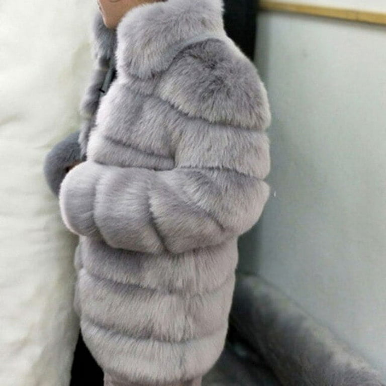 Luxury Silver Fox Coat