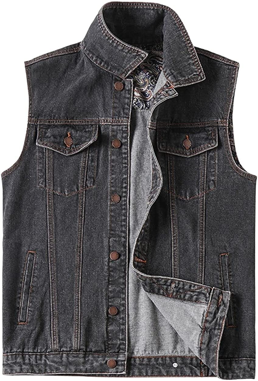 Black trucker vest hot sale