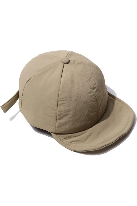 Mens Baseball Cap Unconstructed Winter Hat Low Profile Cotton Dad Hat Snapback Trucker Cap Outdoor Ski Visor Hats