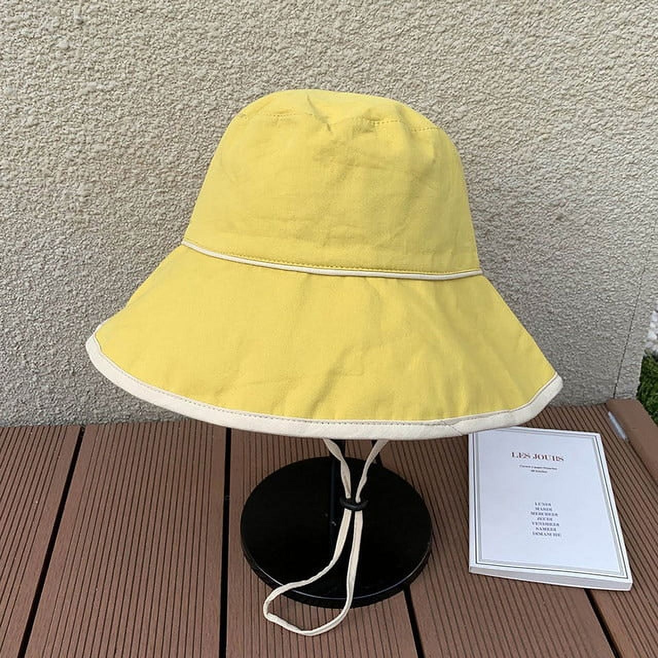 PIKADINGNIS New Autumn Bucket Hats with String Summer Sun Hats for