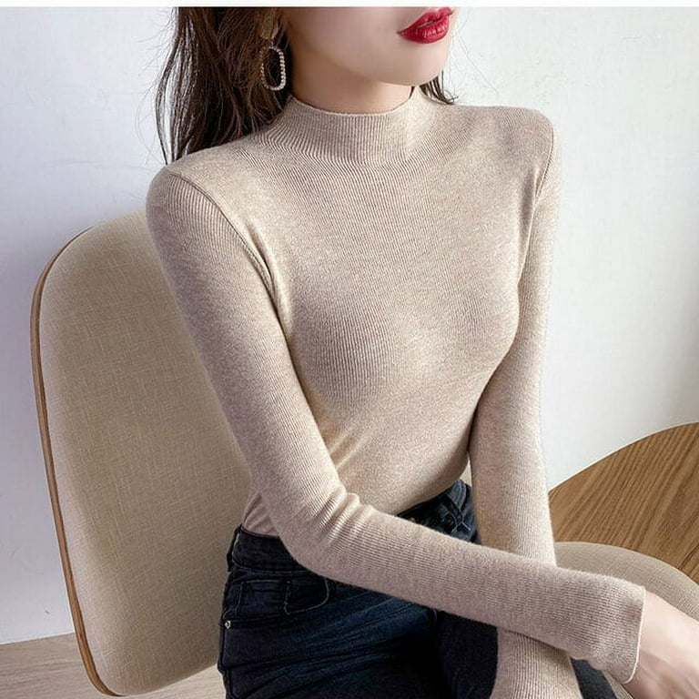 Tight top fitted sweaters