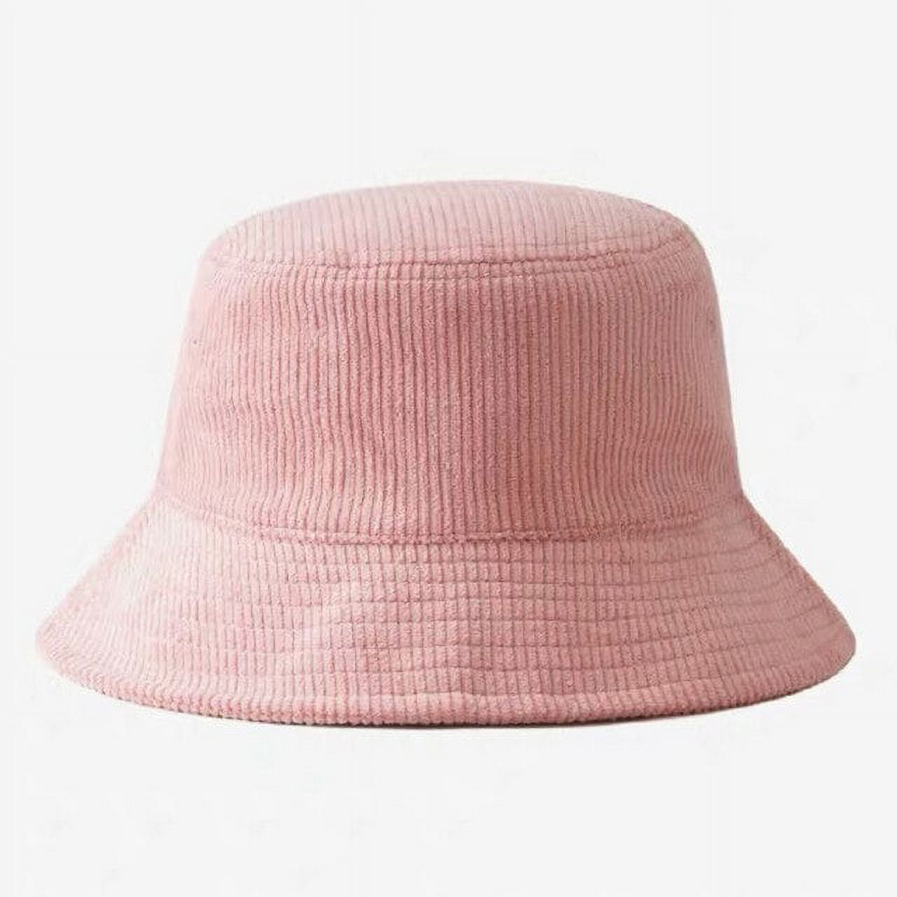 PIKADINGNIS New Corduroy Bucket Hats Women Casual Fisherman Hat Men Autumn  Winter Warm Basin Hat Plain Shade Cap Panama Solid 9 Colors