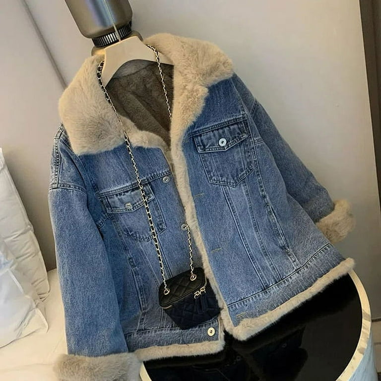 Jeans on sale wool jacket