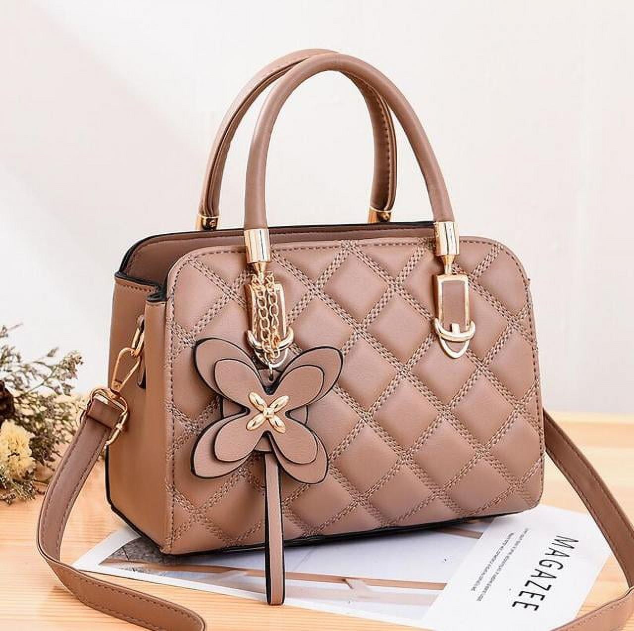 PIKADINGNIS High Quality 5 Set Famous Brand Women Luxury Hand Bag PU  Leather Purse Bags Shoulder Messenger Ladies Handbag Bolsa Feminina 