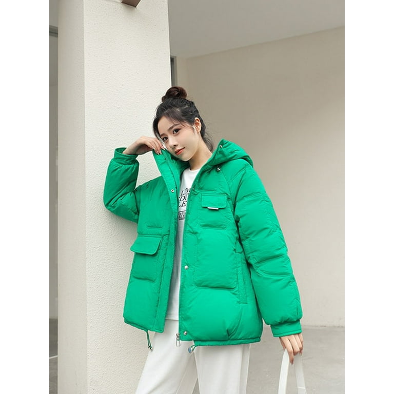 Winter Clothes For Women Korean Style Long Puffer Jacket Coat New Glossy  Loose Thick Down Parkas Padded Warm Overcoat