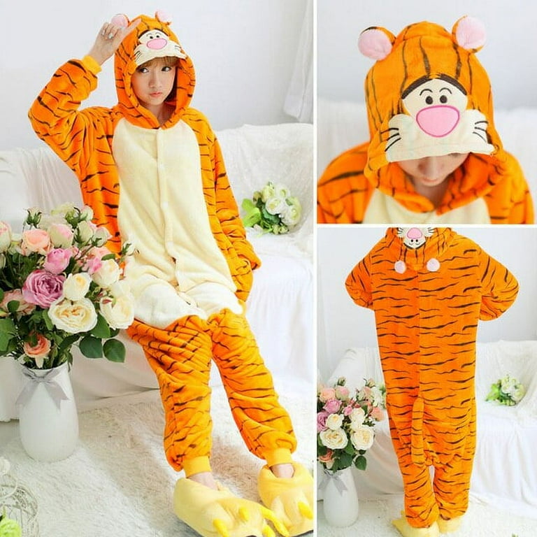 PIKADINGNIS Onesie Adult Animal Unicorn Pajamas Suit Warm Soft