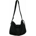 thumbnail image 1 of PIKADINGNIS Retro Hobo Crossbody Bag for Men Women Teen Fashion Large Hobo Shoulder Bag Messenger Bag, 1 of 6