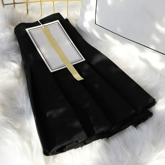 PIKADINGNIS Spring Summer Preppy Style Pleated Skirt Women Korean High Waist Mini Skirts Woman Solid Color All-Match JK Short Skirt