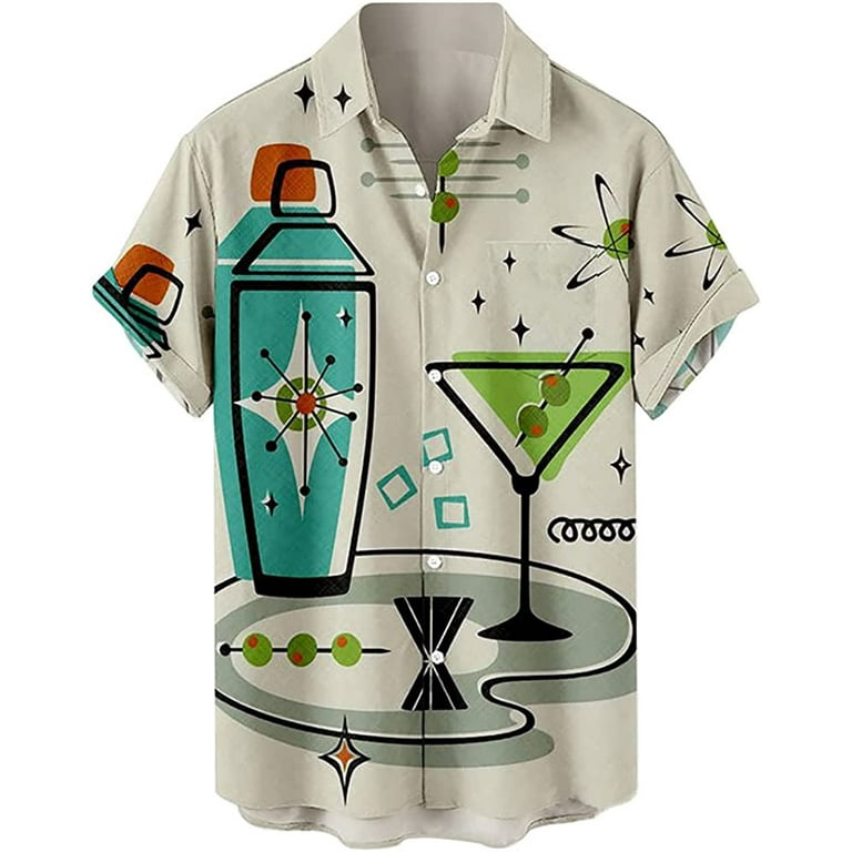 Vintage rockabilly shirts top