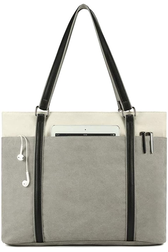 Tote Bag for Women Fashion Canvas Designer Splice Handbag Purse Shoulder Bag