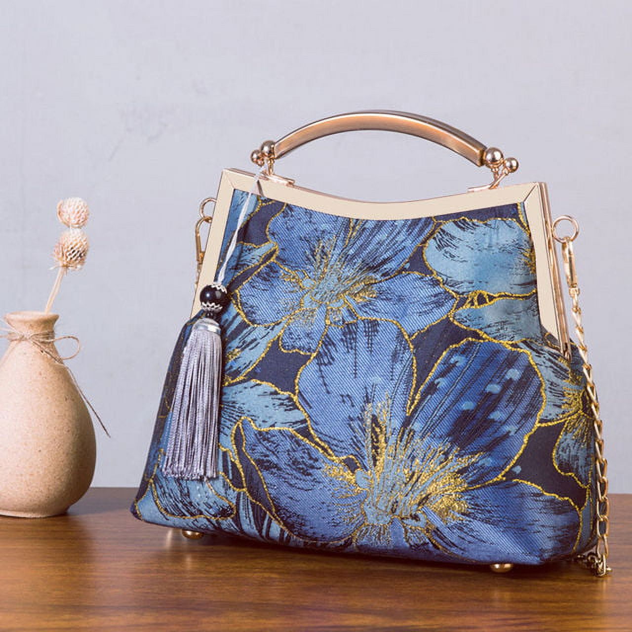 Japan Style Bags Pure Handmade Chic Lady Women's Handbags Lock