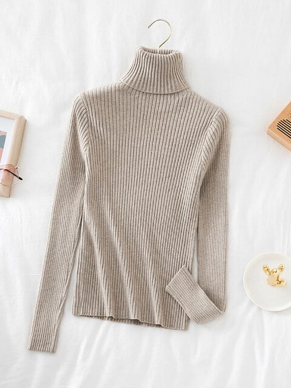 PIKADINGNIS Warm Thick Autumn Winter Women Sweater Pullover Basic
