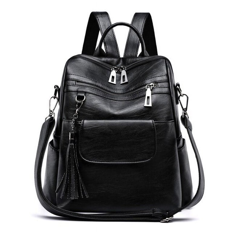 PIKADINGNIS High Quality PU Leather School Bags for Teenagers Girls Fashion  Women Backpack Top-handle Backpacks Luxury Designer Backpack