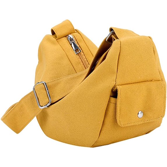 PIKADINGNIS Women Canvas Tote Bags Crossbody Handbag Hobo Purse Top Handle Zipper Bag Office Travel Shopping