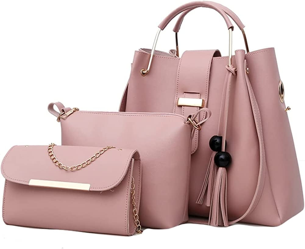 PIKADINGNIS Women 3pcs Tote Handbag Set Stylish Bangladesh Ubuy