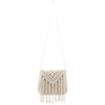 thumbnail image 1 of PIKADINGNIS Women Handwoven Crossbody Handbag Cotton Crochet Woven Shoulder Handbag Summer Beach Handmade Purse Bag Tassel, 1 of 6