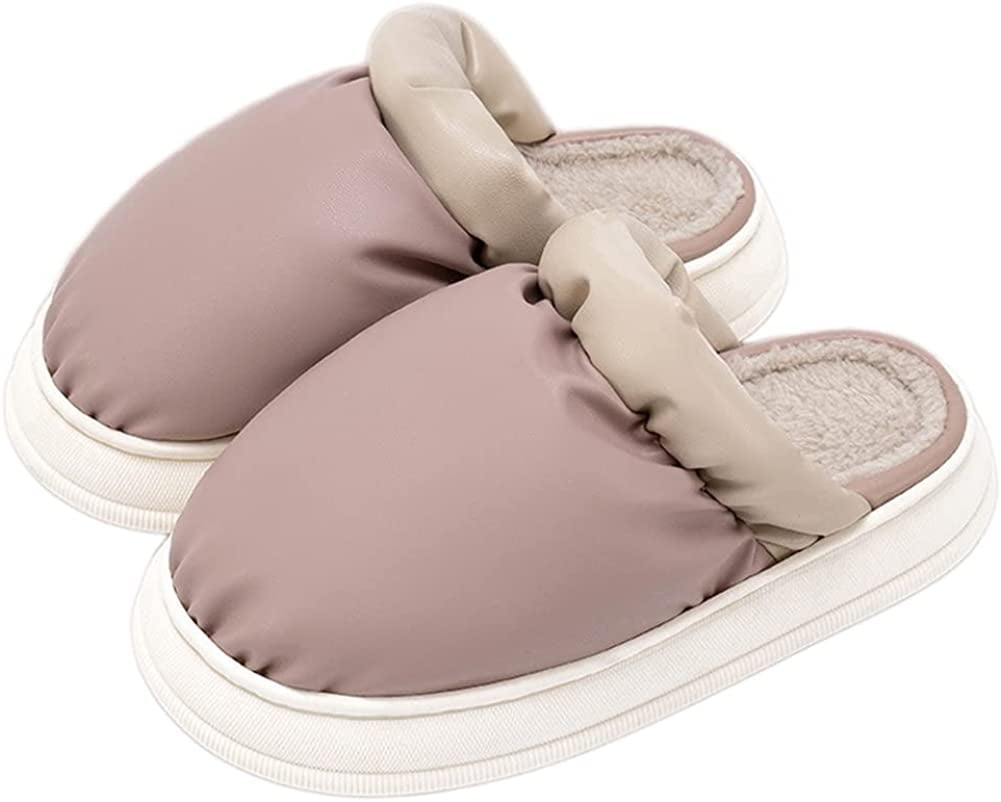 PIKADINGNIS Cute Sheep Plush Slippers For Women Big Ear Fluffy Slippers  2022 Winter Warm Plush Funny Slippers Girls Bedroom Home Slides
