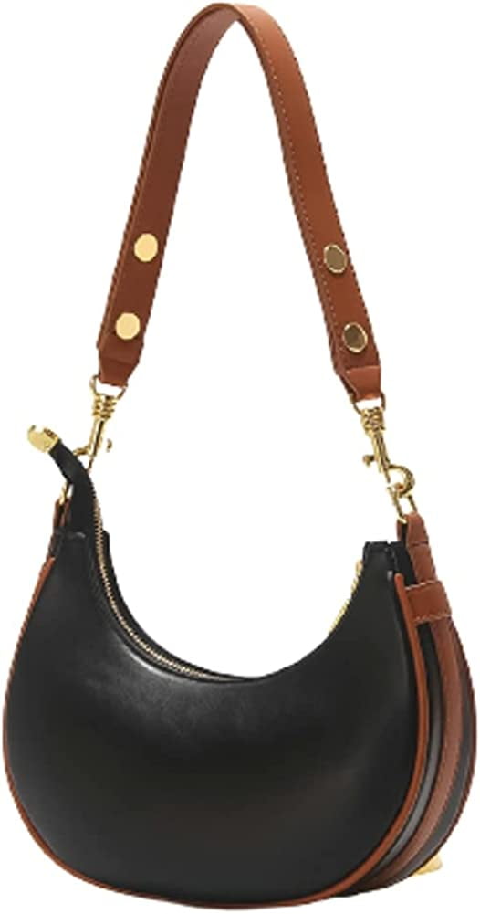 Emperia Women's Braided Top Handle Shoulder Bag - Small Hobo Tote, Vegan Leather, Lightweight & Stylish
