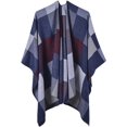 thumbnail image 1 of PIKADINGNIS Women Shawl Wraps Open Front Poncho Double Side Sweater Cardigan Coat Blanket Warm Winter Scarf, 1 of 6