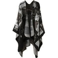 thumbnail image 1 of PIKADINGNIS Women Shawls Wraps Open Front Poncho Coat Cape Cardigan Fall Winter Soft Blanket Sweater Scarf, 1 of 6