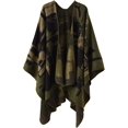 thumbnail image 1 of PIKADINGNIS Women Shawls Wraps Open Front Poncho Coat Cape Cardigan Fall Winter Soft Blanket Sweater Scarf, 1 of 6