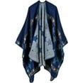 thumbnail image 1 of PIKADINGNIS Women Star Shawl Wraps Poncho Soft Open Front Sweater Cardigan Cape Blanket Scarf, 1 of 4