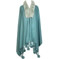 thumbnail image 1 of PIKADINGNIS Women Wrap Shawls Winter Warm Fluffy Plush Wrap Scarf Cardigan Cape Coat, 1 of 6
