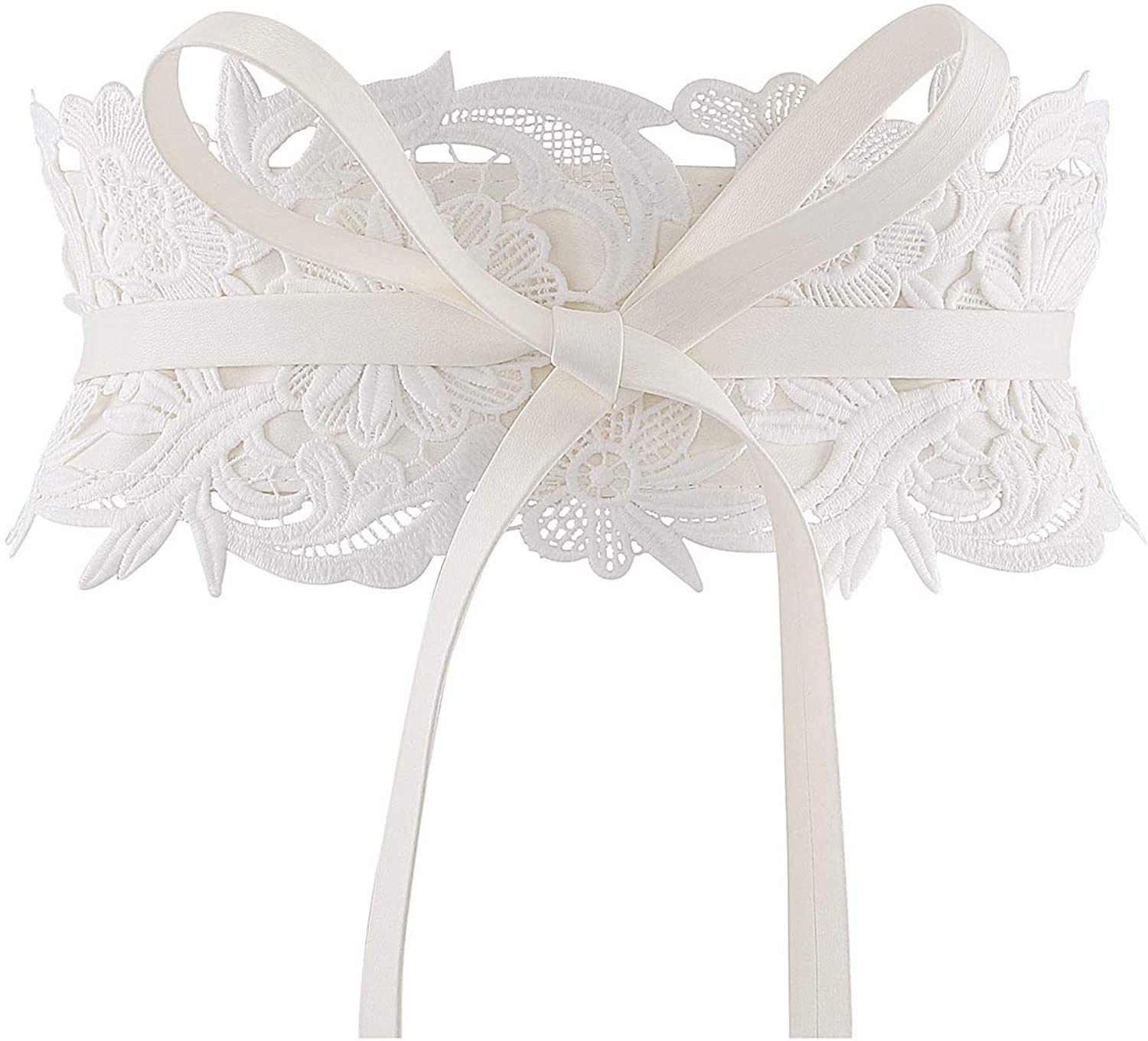 Women Lace Waist Belt Corset Waist Band Belt For Dress Obi Bowknot JASGOOD Women Lace Waist Belt Corset Waist Band Belt Nigeria  main image 4