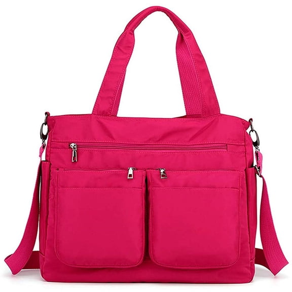 PIKADINGNIS Work Bags for Women Large Tote Bag Waterproof Travel Laptop Bag Designer Hobo Nylon Shoulder Bag