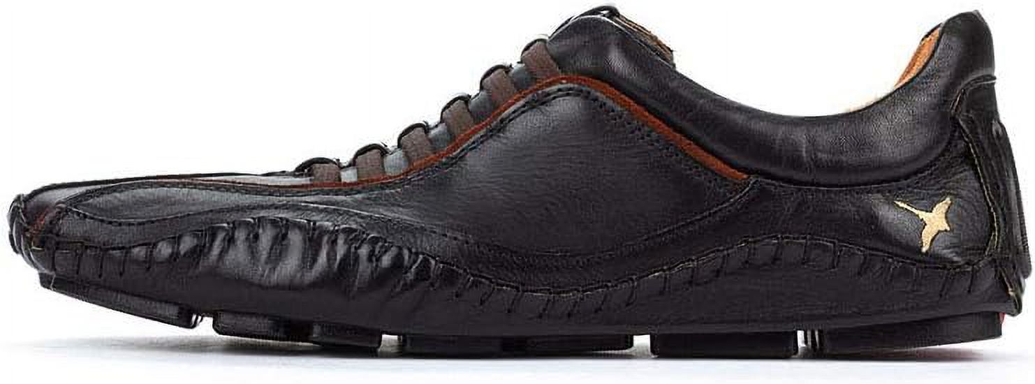 PIKOLINOS Leather Sneakers Fuencarral 15A Black - image 1 of 8