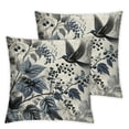 thumbnail image 1 of PIKWEEK  100% Cotton Quilted Pillow Shams 2-Piece Standard Size American Country Birds Printing Pillow Shams Bedroom Decor, Beige, 1 of 6