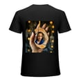 thumbnail image 1 of Wuche 2024 volleyball Christmas jewelry, shirt design art exhibition, T-shirt children's gift casual breathable men, women, boys and girls Black, 1 of 4