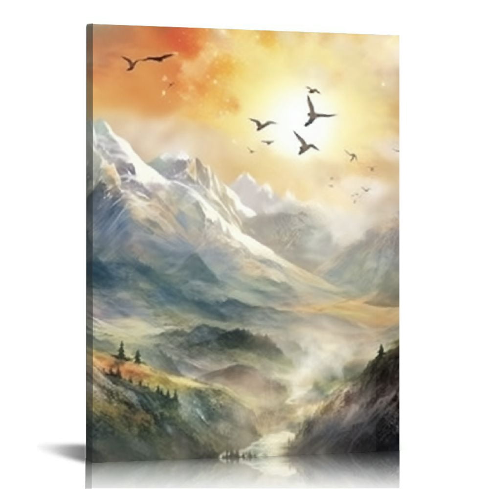PIKWEEK Abstract Canvas Wall Art For Living Room Canvas Prints Artwork ...