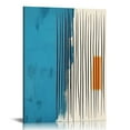 thumbnail image 1 of PIKWEEK  Abstract Color Blocks Geometric Canvas Wall Art -  Colorful Minimalist Line Print Poster - Modern Contemporary Minimal Linear Painting Decor for Living Room Bedroom, 1 of 5