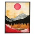 thumbnail image 1 of PIKWEEK  Abstract Nature Artwork Geometric Mountain Wall Decoration Canvas Wall Art for Living Room Wall Decor for Bedroom Framed Canvas Art Prints Pictures Home Decor, 1 of 4