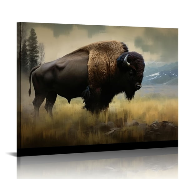 PIKWEEK Abstract by Jai Johnson, 30x47-Inch Canvas Wall Art 20x16in