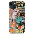 thumbnail image 1 of Wuche Aesthetic Collage Case for iPhone 13/14,Positive Quotes Case for Men Women, Unique Trendy Bumper PC Case Compatible with iPhone 13/14 iphone14 pro, 1 of 4