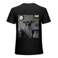 thumbnail image 1 of Wuche Art antique airplane propeller aviation, design shirt art display, outer space T-shirt gift casual breathable men, women, boys and girls Black, 1 of 4