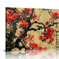 thumbnail image 1 of PIKWEEK Asian Decor Oriental Wall Art Canvas Print Chinese Painting Pictures Room Decor for Bedroom Aesthetic Wall Decorations for Living Room Stretched and Framed Artwork, 1 of 5