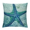 thumbnail image 1 of PIKWEEK  Beach Throw Pillow Covers Summer Pillow Cases, Outdoor Patio Furniture Decorative Cushion Covers for Couch Sofa Home Decoration, Blue Green, 1 of 5