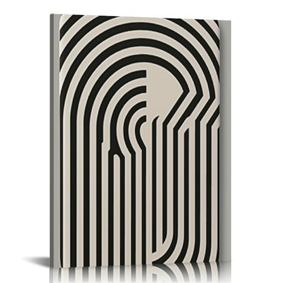 PIKWEEK Black Abstract Painting Aesthetic - Set of Modern Abstract ...