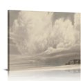 thumbnail image 1 of PIKWEEK  Framed Wall Art Home Decor Classical Cloud Study Canvas Prints Wall Decorations Bathroom Decor Wall Art, 1 of 4