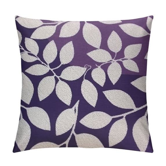 PIKWEEK Geometric Tree Leaf Throw Cushion CoverPillowcase Home Decoration Yellow Blue