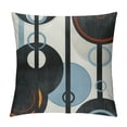 thumbnail image 1 of Wuche  Gray Blue Modern Abstract Geometric Throw Pillow Covers  Decorative Cushion Pillow Cases Square Pillowcases for Bed Sofa Multiple specifications&nbsp;, 1 of 5